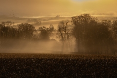 Misty morning over Doles Ash
